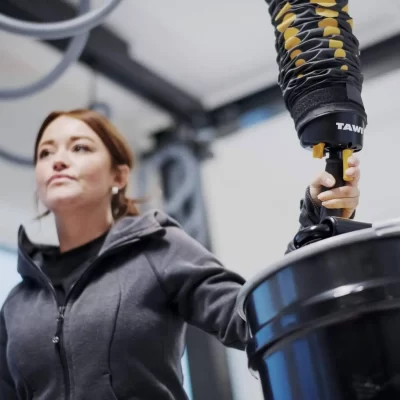 Manipulador de bidones por vacío